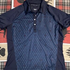 Nike 4 button golf shirt. Size large